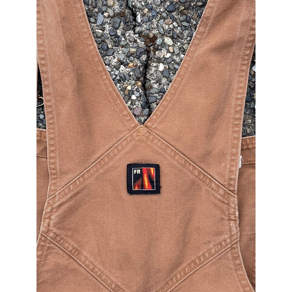 Thrashed Workrite Flame Resistant Overalls FR medium Regular Arc 12.7 (atpv) - Picture 6 of 8